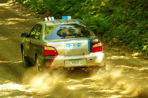 Andrew Dustman / Jake Ringger Subaru WRX on SS11, Height O' Land II.