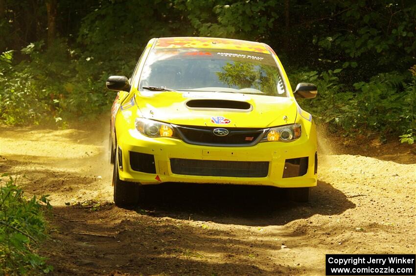 Scott Putnam / Spencer Putnam Subaru WRX STi on SS11, Height O' Land II.