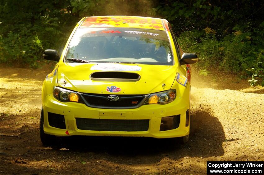 Scott Putnam / Spencer Putnam Subaru WRX STi on SS11, Height O' Land II.