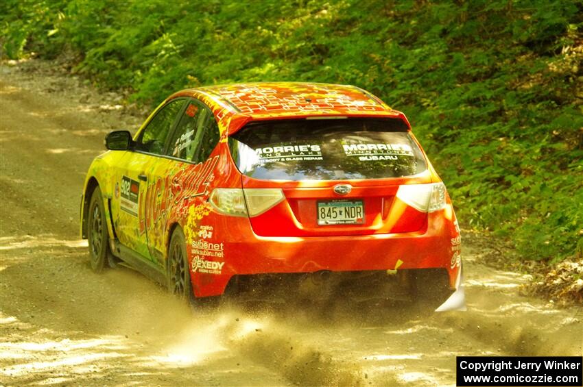 Scott Putnam / Spencer Putnam Subaru WRX STi on SS11, Height O' Land II.