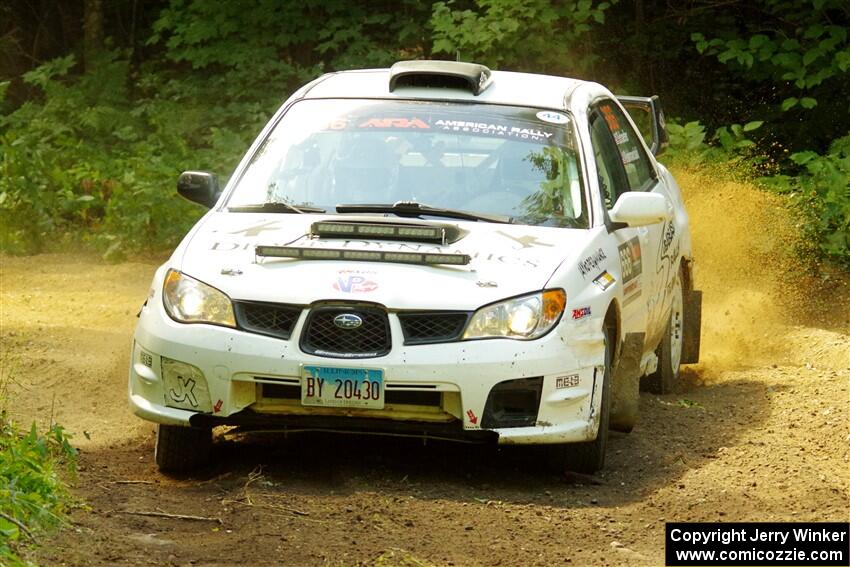 Pete Schaefer / Kevin Dobrowolski Subaru Impreza 2.5i on SS11, Height O' Land II.