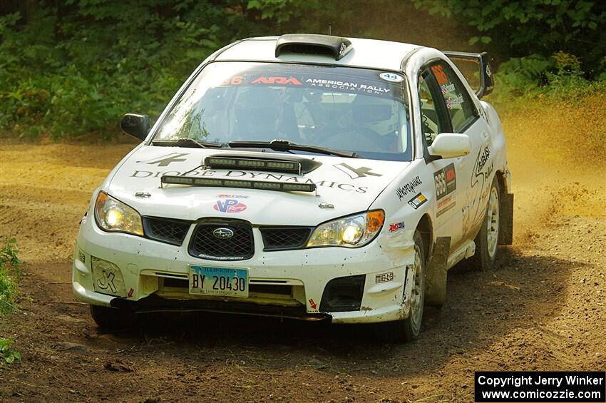 Pete Schaefer / Kevin Dobrowolski Subaru Impreza 2.5i on SS11, Height O' Land II.