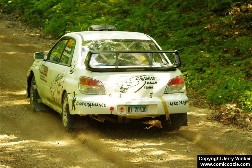 Pete Schaefer / Kevin Dobrowolski Subaru Impreza 2.5i on SS11, Height O' Land II.