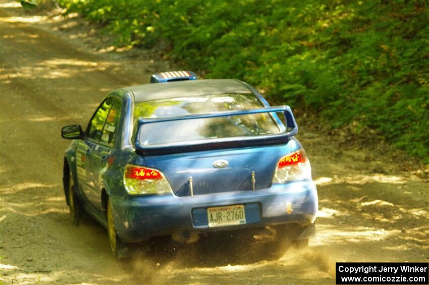 Josh Armantrout / Dan Kelly Subaru WRX STi on SS11, Height O' Land II.