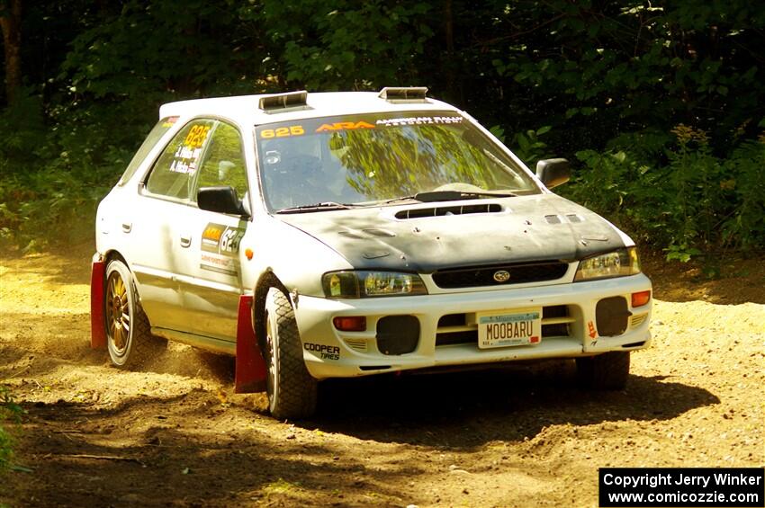 Aidan Hicks / John Hicks Subaru Impreza Wagon on SS11, Height O' Land II.