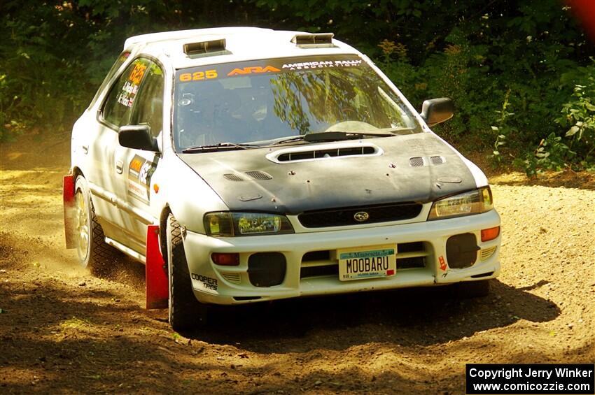 Aidan Hicks / John Hicks Subaru Impreza Wagon on SS11, Height O' Land II.