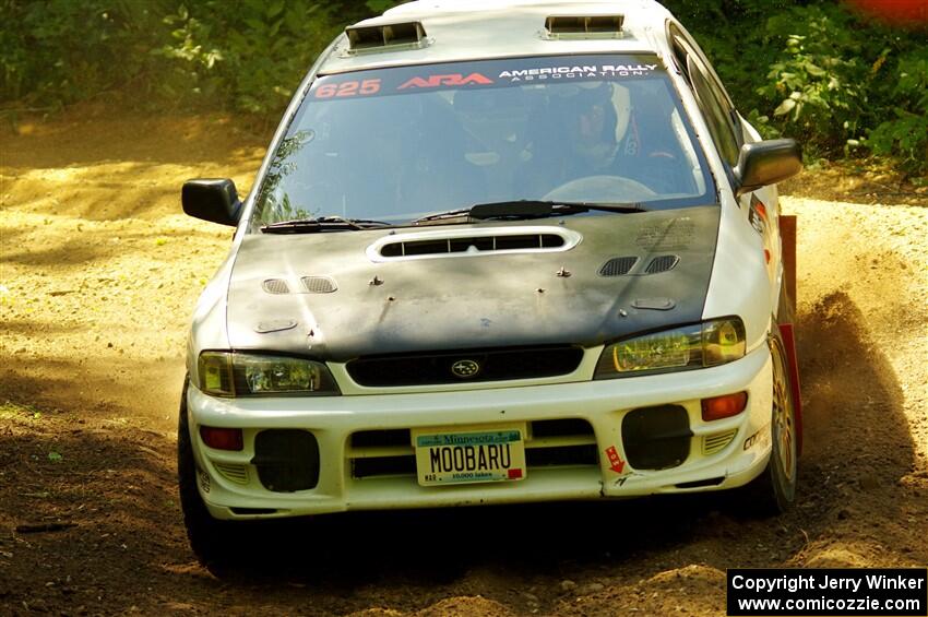 Aidan Hicks / John Hicks Subaru Impreza Wagon on SS11, Height O' Land II.