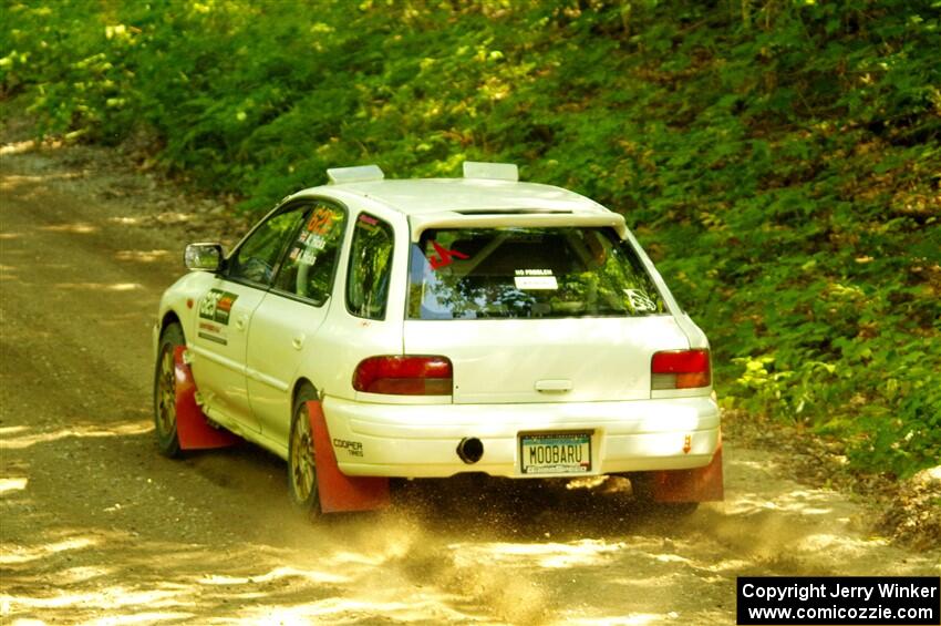 Aidan Hicks / John Hicks Subaru Impreza Wagon on SS11, Height O' Land II.