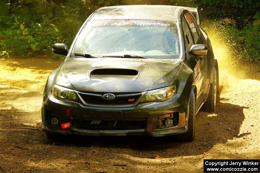 Daryl Bergen / Calvin Bergen Subaru WRX STi on SS11, Height O' Land II.