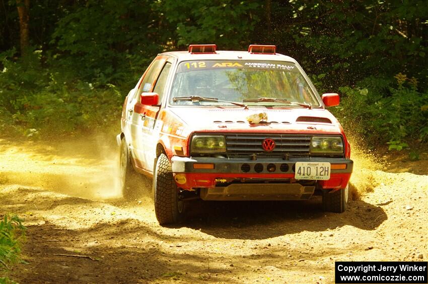 Adam Hardin / Eric Schlee VW Jetta GLI on SS11, Height O' Land II.