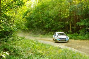 Barry McKenna / Leon Jordan Skoda Fabia on SS14, Height O' Land III.