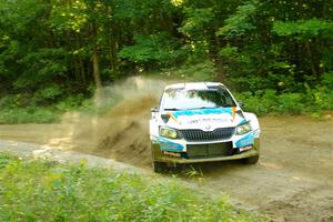 Barry McKenna / Leon Jordan Skoda Fabia on SS14, Height O' Land III.