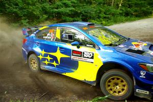 Brandon Semenuk / John Hall Subaru WRX STi on SS14, Height O' Land III.