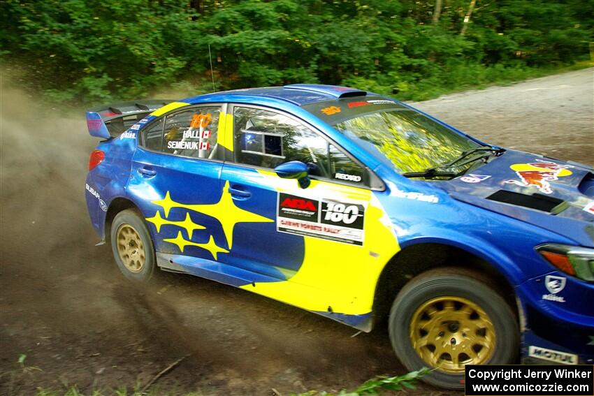 Brandon Semenuk / John Hall Subaru WRX STi on SS14, Height O' Land III.