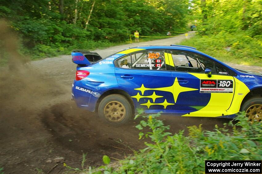 Brandon Semenuk / John Hall Subaru WRX STi on SS14, Height O' Land III.