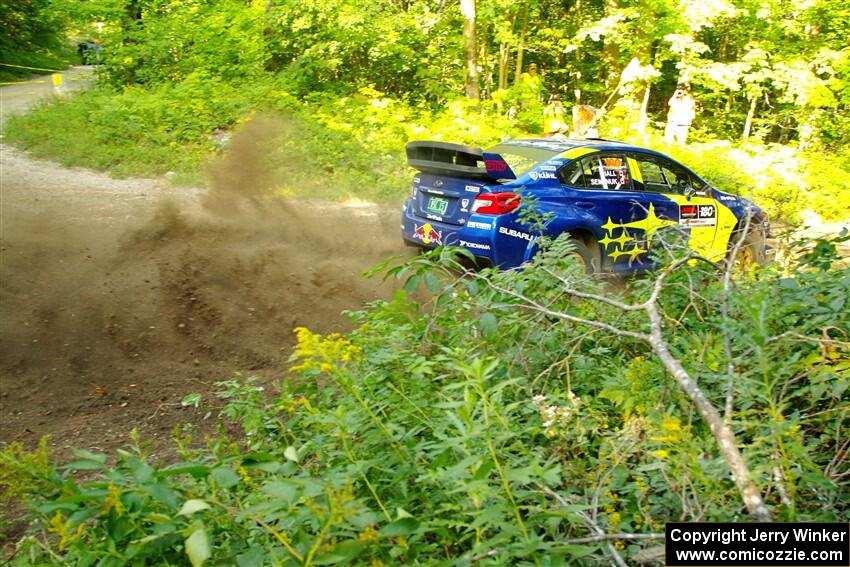 Brandon Semenuk / John Hall Subaru WRX STi on SS14, Height O' Land III.