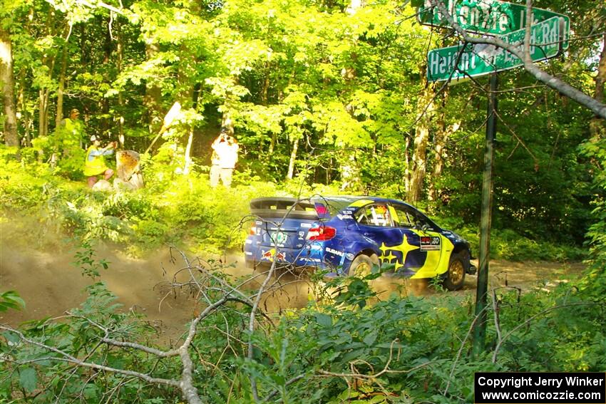 Brandon Semenuk / John Hall Subaru WRX STi on SS14, Height O' Land III.