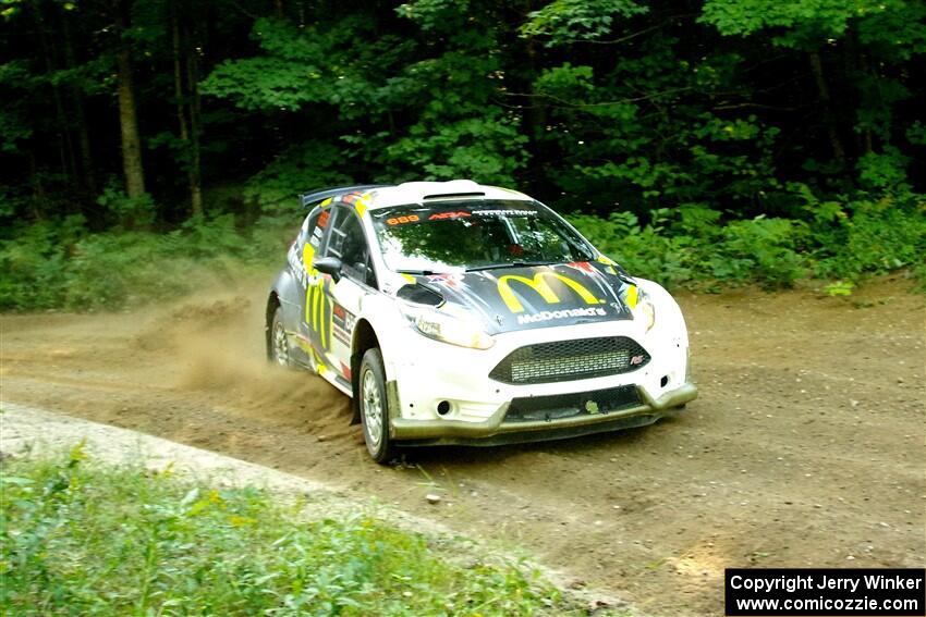 Ryan Booth / Nick Dobbs Ford Fiesta R5 on SS14, Height O' Land III.