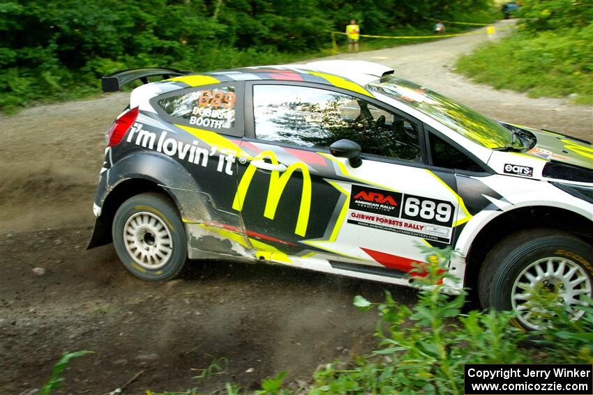 Ryan Booth / Nick Dobbs Ford Fiesta R5 on SS14, Height O' Land III.