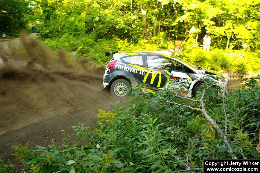 Ryan Booth / Nick Dobbs Ford Fiesta R5 on SS14, Height O' Land III.