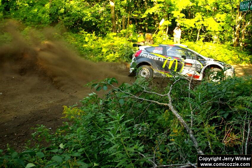 Ryan Booth / Nick Dobbs Ford Fiesta R5 on SS14, Height O' Land III.