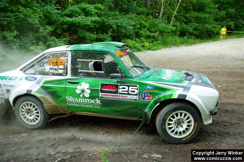 Seamus Burke / Martin Brady Ford Escort on SS14, Height O' Land III.