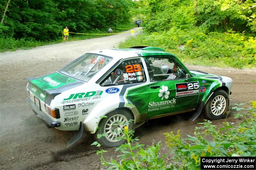 Seamus Burke / Martin Brady Ford Escort on SS14, Height O' Land III.