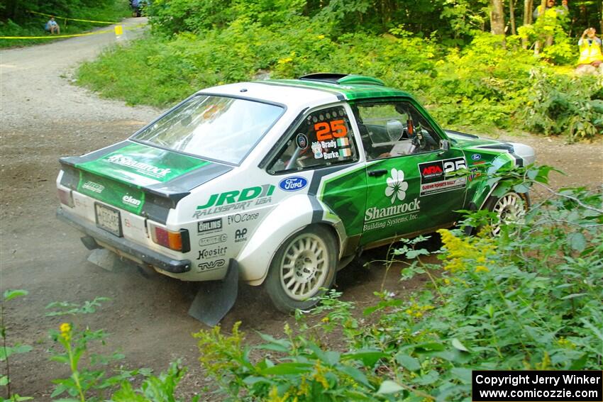 Seamus Burke / Martin Brady Ford Escort on SS14, Height O' Land III.