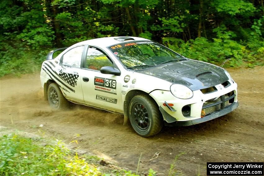 Chris Greenhouse / Ryan Scott Dodge SRT-4 on SS14, Height O' Land III.