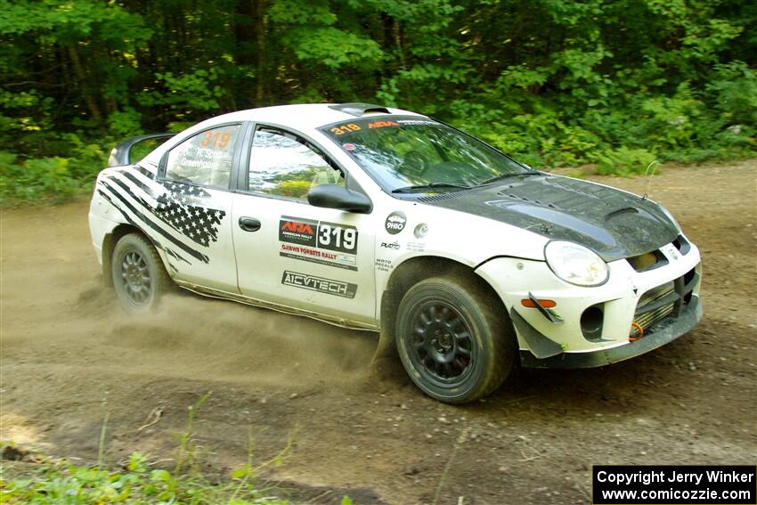 Chris Greenhouse / Ryan Scott Dodge SRT-4 on SS14, Height O' Land III.