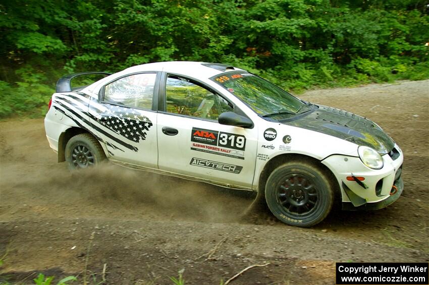 Chris Greenhouse / Ryan Scott Dodge SRT-4 on SS14, Height O' Land III.