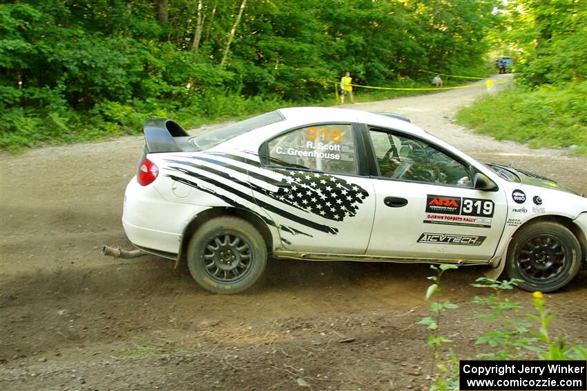 Chris Greenhouse / Ryan Scott Dodge SRT-4 on SS14, Height O' Land III.