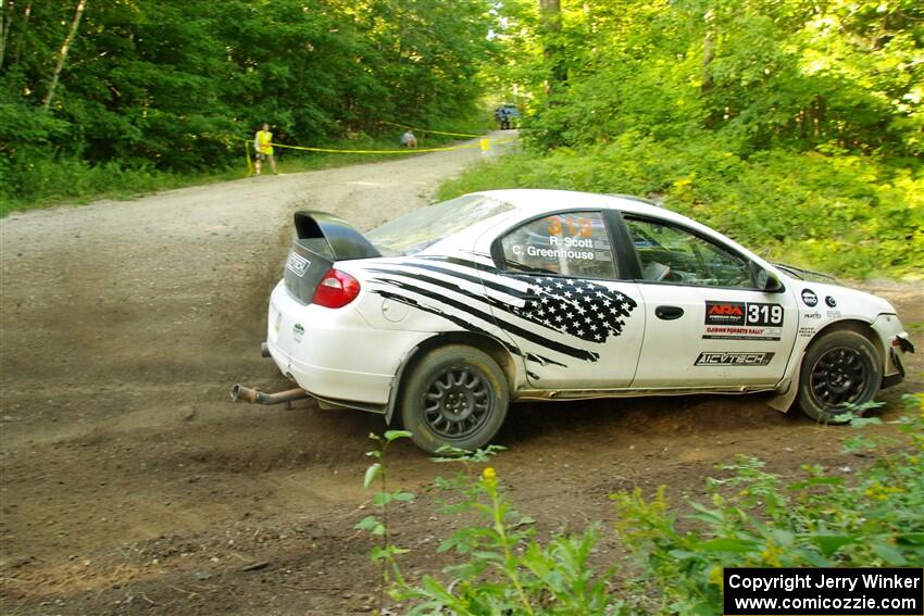 Chris Greenhouse / Ryan Scott Dodge SRT-4 on SS14, Height O' Land III.