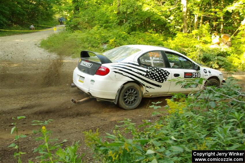 Chris Greenhouse / Ryan Scott Dodge SRT-4 on SS14, Height O' Land III.