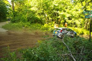 Gary Smith / Kenny Quirke Ford Fiesta R2 on SS14, Height O' Land III.