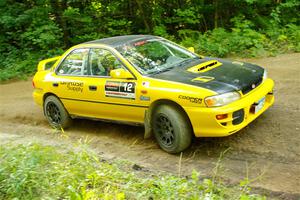 Steve Gingras / Katie Gingras Subaru Impreza on SS14, Height O' Land III.