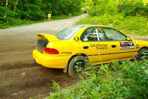 Steve Gingras / Katie Gingras Subaru Impreza on SS14, Height O' Land III.