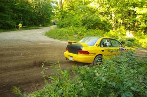 Steve Gingras / Katie Gingras Subaru Impreza on SS14, Height O' Land III.