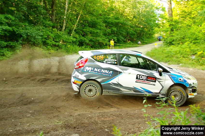 Gary Smith / Kenny Quirke Ford Fiesta R2 on SS14, Height O' Land III.