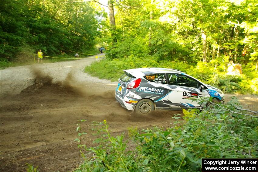 Gary Smith / Kenny Quirke Ford Fiesta R2 on SS14, Height O' Land III.