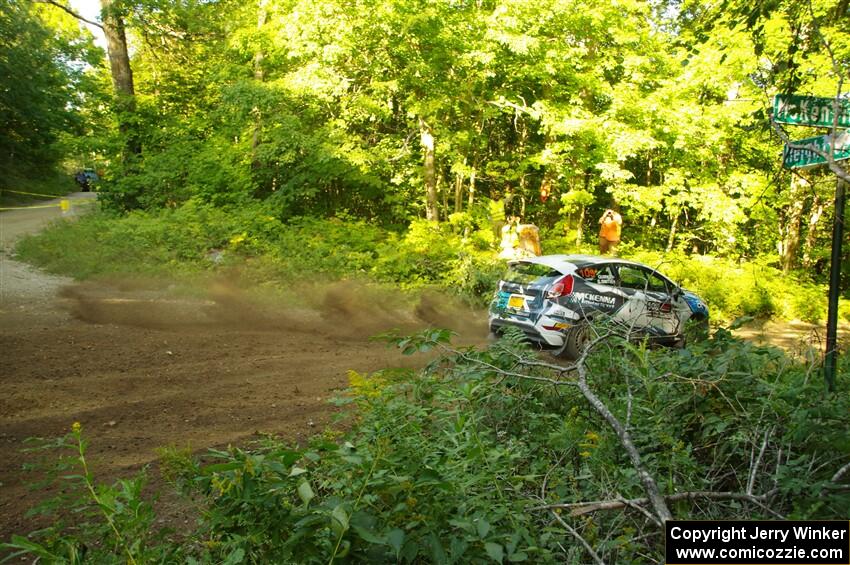 Gary Smith / Kenny Quirke Ford Fiesta R2 on SS14, Height O' Land III.