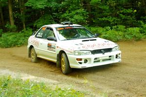 Chuck Surdyke / Cameron Carr Subaru Impreza on SS14, Height O' Land III.