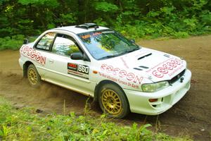 Chuck Surdyke / Cameron Carr Subaru Impreza on SS14, Height O' Land III.