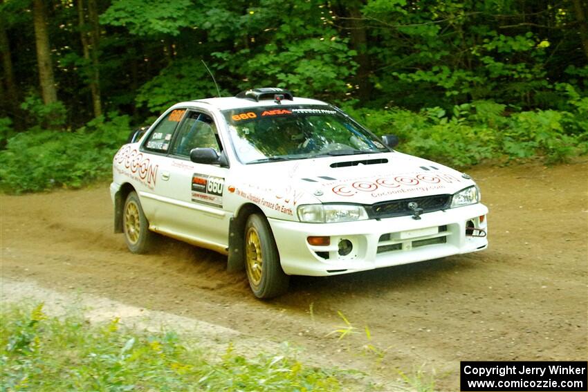 Chuck Surdyke / Cameron Carr Subaru Impreza on SS14, Height O' Land III.