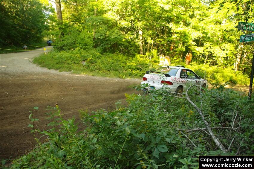 Chuck Surdyke / Cameron Carr Subaru Impreza on SS14, Height O' Land III.