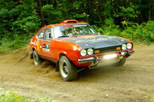 Mike Hurst / Jeremy Wimpey Ford Capri on SS14, Height O' Land III.