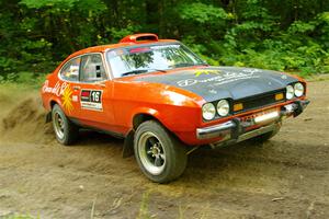 Mike Hurst / Jeremy Wimpey Ford Capri on SS14, Height O' Land III.