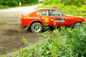 Mike Hurst / Jeremy Wimpey Ford Capri on SS14, Height O' Land III.