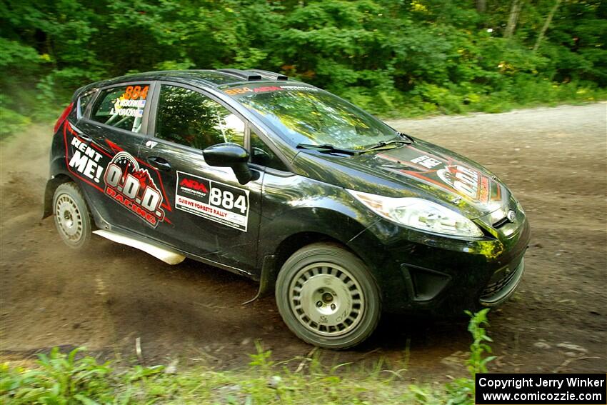 Andre D'Orazio / Preston Osborn Ford Fiesta R1 on SS14, Height O' Land III.