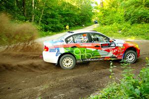 George Hammerbeck / Lewis May BMW 335xi on SS14, Height O' Land III.